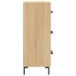 Credenza Rovere Sonoma 34,5x34x90 cm in Legno Multistrato Credenza Rovere Sonoma 34,5x34x90 cm in Legno Multistrato