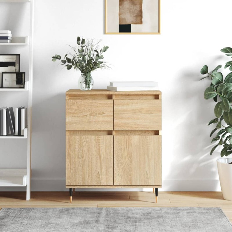 Credenza Rovere Sonoma 60x35x70 cm in Legno Multistrato Credenza Rovere Sonoma 60x35x70 cm in Legno Multistrato