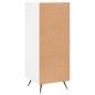 Credenza Bianca 34,5x34x90 cm in Legno Multistrato Credenza Bianca 34,5x34x90 cm in Legno Multistrato