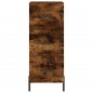 Credenza Rovere Fumo 34,5x34x90 cm in Legno Multistrato Credenza Rovere Fumo 34,5x34x90 cm in Legno Multistrato