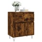 Credenza Rovere Fumo 60x35x70 cm in Legno Multistrato Credenza Rovere Fumo 60x35x70 cm in Legno Multistrato