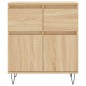 Credenza Rovere Sonoma 60x35x70 cm in Legno Multistrato Credenza Rovere Sonoma 60x35x70 cm in Legno Multistrato