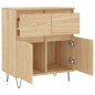 Credenza Rovere Sonoma 60x35x70 cm in Legno Multistrato Credenza Rovere Sonoma 60x35x70 cm in Legno Multistrato