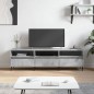 Mobile TV Grigio Cemento 150x30x44,5 cm Legno Multistrato Mobile TV Grigio Cemento 150x30x44,5 cm Legno Multistrato