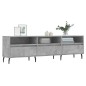 Mobile TV Grigio Cemento 150x30x44,5 cm Legno Multistrato Mobile TV Grigio Cemento 150x30x44,5 cm Legno Multistrato
