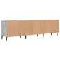 Mobile TV Grigio Cemento 150x30x44,5 cm Legno Multistrato Mobile TV Grigio Cemento 150x30x44,5 cm Legno Multistrato