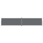 Tenda da Sole Laterale Retrattile Antracite 200x1000 cm Tenda da Sole Laterale Retrattile Antracite 200x1000 cm