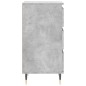 Credenza Grigio Cemento 40x35x70 cm in Legno Multistrato Credenza Grigio Cemento 40x35x70 cm in Legno Multistrato