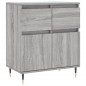 Credenza Grigio Sonoma 60x35x70 cm in Legno Multistrato Credenza Grigio Sonoma 60x35x70 cm in Legno Multistrato