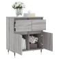 Credenza Grigio Sonoma 60x35x70 cm in Legno Multistrato Credenza Grigio Sonoma 60x35x70 cm in Legno Multistrato