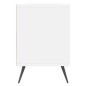 Mobile Porta TV Bianco 150x30x44,5 cm in Legno Multistrato Mobile Porta TV Bianco 150x30x44,5 cm in Legno Multistrato