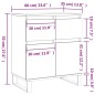 Credenza Rovere Sonoma 60x35x70 cm in Legno Multistrato Credenza Rovere Sonoma 60x35x70 cm in Legno Multistrato