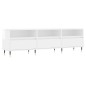 Mobile Porta TV Bianco Lucido 150x30x44,5 cm Legno Multistrato Mobile Porta TV Bianco Lucido 150x30x44,5 cm Legno Multistrato