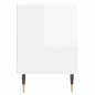 Mobile Porta TV Bianco Lucido 150x30x44,5 cm Legno Multistrato Mobile Porta TV Bianco Lucido 150x30x44,5 cm Legno Multistrato