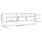 Mobile Porta TV Bianco Lucido 150x30x44,5 cm Legno Multistrato Mobile Porta TV Bianco Lucido 150x30x44,5 cm Legno Multistrato