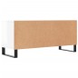 Mobile Porta TV Bianco Lucido 100x34,5x44,5cm Legno Multistrato Mobile Porta TV Bianco Lucido 100x34,5x44,5cm Legno Multistrato