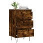 Credenza Rovere Fumo 40x35x70 cm in Legno Multistrato Credenza Rovere Fumo 40x35x70 cm in Legno Multistrato