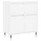 Credenza Bianca 60x35x70 cm in Legno Multistrato Credenza Bianca 60x35x70 cm in Legno Multistrato