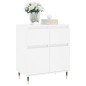 Credenza Bianca 60x35x70 cm in Legno Multistrato Credenza Bianca 60x35x70 cm in Legno Multistrato
