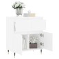 Credenza Bianca 60x35x70 cm in Legno Multistrato Credenza Bianca 60x35x70 cm in Legno Multistrato