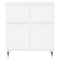 Credenza Bianca 60x35x70 cm in Legno Multistrato Credenza Bianca 60x35x70 cm in Legno Multistrato