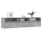 Mobile TV Grigio Cemento 150x30x44,5 cm Legno Multistrato Mobile TV Grigio Cemento 150x30x44,5 cm Legno Multistrato