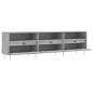 Mobile TV Grigio Cemento 150x30x44,5 cm Legno Multistrato Mobile TV Grigio Cemento 150x30x44,5 cm Legno Multistrato