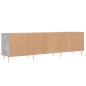Mobile TV Grigio Cemento 150x30x44,5 cm Legno Multistrato Mobile TV Grigio Cemento 150x30x44,5 cm Legno Multistrato