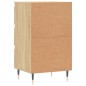 Credenza Rovere Sonoma 40x35x70 cm in Legno Multistrato