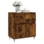 Credenza Rovere Fumo 60x35x70 cm in Legno Multistrato Credenza Rovere Fumo 60x35x70 cm in Legno Multistrato
