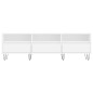 Mobile Porta TV Bianco 150x30x44,5 cm in Legno Multistrato Mobile Porta TV Bianco 150x30x44,5 cm in Legno Multistrato
