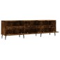 Mobile Porta TV Rovere Fumo 150x30x44,5 cm in Legno Multistrato Mobile Porta TV Rovere Fumo 150x30x44,5 cm in Legno Multistrato