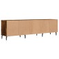 Mobile Porta TV Rovere Fumo 150x30x44,5 cm in Legno Multistrato Mobile Porta TV Rovere Fumo 150x30x44,5 cm in Legno Multistrato