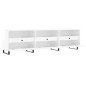Mobile Porta TV Bianco Lucido 150x30x44,5 cm Legno Multistrato Mobile Porta TV Bianco Lucido 150x30x44,5 cm Legno Multistrato