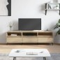 vidaXL Mobile Porta TV Rovere Sonoma 150x30x44,5 cm Legno Multistrato vidaXL Mobile Porta TV Rovere Sonoma 150x30x44,5 cm Legno Multistrato