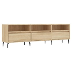 vidaXL Mobile Porta TV Rovere Sonoma 150x30x44,5 cm Legno Multistrato