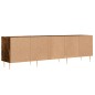vidaXL Mobile Porta TV Rovere Fumo 150x30x44,5 cm in Legno Multistrato vidaXL Mobile Porta TV Rovere Fumo 150x30x44,5 cm in Legno Multistrato