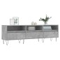 Mobile TV Grigio Cemento 150x30x44,5 cm Legno Multistrato Mobile TV Grigio Cemento 150x30x44,5 cm Legno Multistrato