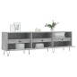 Mobile TV Grigio Cemento 150x30x44,5 cm Legno Multistrato Mobile TV Grigio Cemento 150x30x44,5 cm Legno Multistrato