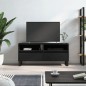 Mobile Porta TV Nero 100x34,5x44,5 cm in Legno Multistrato Mobile Porta TV Nero 100x34,5x44,5 cm in Legno Multistrato