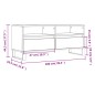 Mobile Porta TV Nero 100x34,5x44,5 cm in Legno Multistrato Mobile Porta TV Nero 100x34,5x44,5 cm in Legno Multistrato