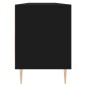 Mobile Porta TV Nero 150x30x44,5 cm in Legno Multistrato Mobile Porta TV Nero 150x30x44,5 cm in Legno Multistrato