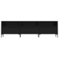 Mobile Porta TV Nero 150x30x44,5 cm in Legno Multistrato Mobile Porta TV Nero 150x30x44,5 cm in Legno Multistrato