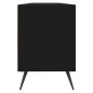 Mobile Porta TV Nero 150x30x44,5 cm in Legno Multistrato Mobile Porta TV Nero 150x30x44,5 cm in Legno Multistrato