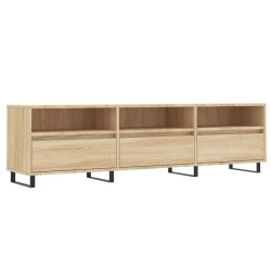 vidaXL Mobile Porta TV Rovere Sonoma 150x30x44,5 cm Legno Multistrato