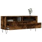 vidaXL Mobile TV Rovere Fumo 100x34,5x44,5 cm in Legno Multistrato vidaXL Mobile TV Rovere Fumo 100x34,5x44,5 cm in Legno Multistrato