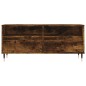Mobile TV Rovere Fumo 100x34,5x44,5 cm in Legno Multistrato Mobile TV Rovere Fumo 100x34,5x44,5 cm in Legno Multistrato