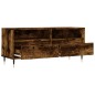 Mobile TV Rovere Fumo 100x34,5x44,5 cm in Legno Multistrato Mobile TV Rovere Fumo 100x34,5x44,5 cm in Legno Multistrato