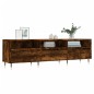 Mobile Porta TV Rovere Fumo 150x30x44,5 cm in Legno Multistrato Mobile Porta TV Rovere Fumo 150x30x44,5 cm in Legno Multistrato