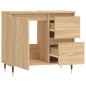 Armadietto da Bagno Rovere Sonoma 65x33x60 cm Legno Multistrato Armadietto da Bagno Rovere Sonoma 65x33x60 cm Legno Multistrato